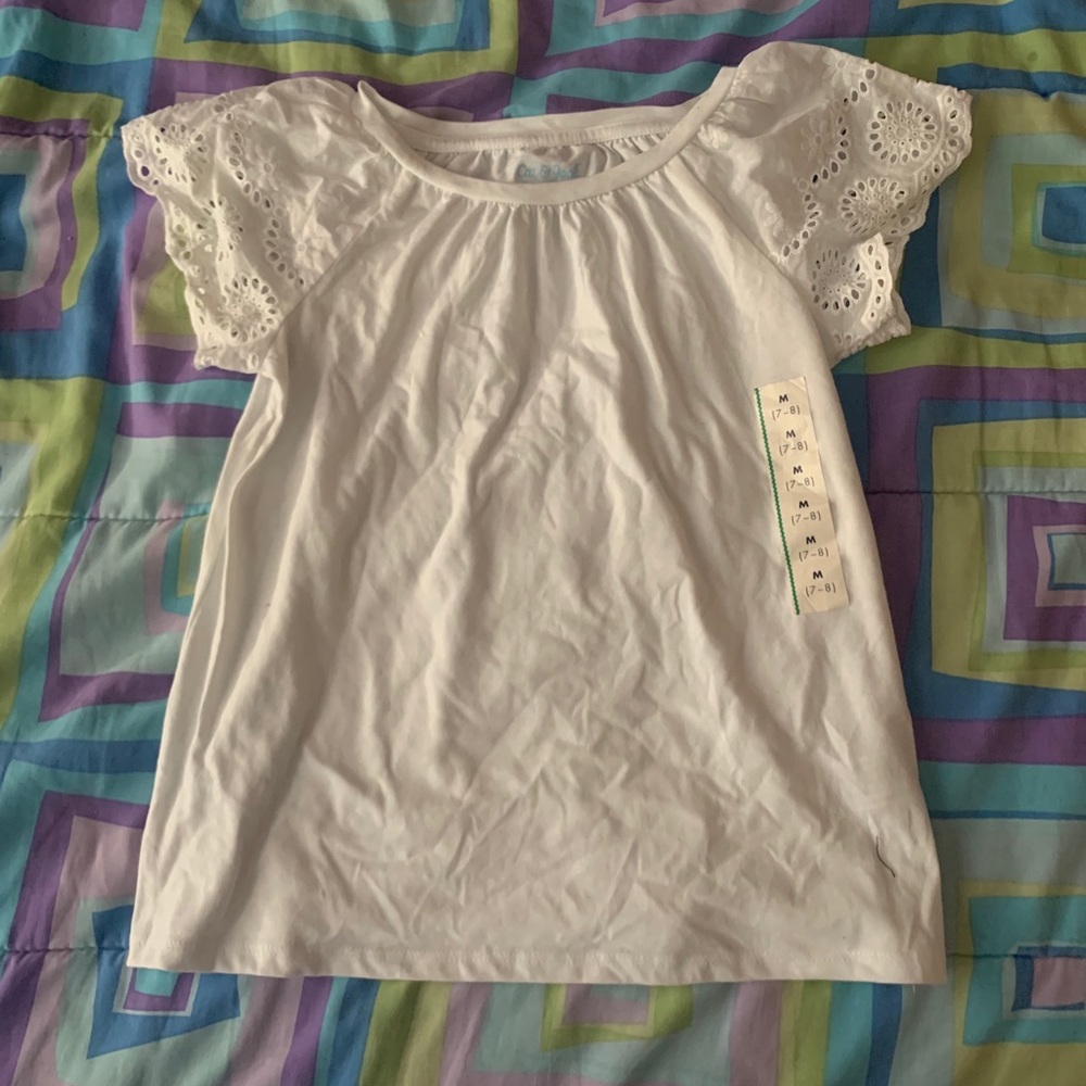 White Formal Girl Shirt